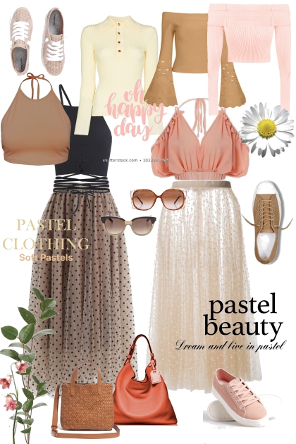 Pastel Beauty - Fashion set