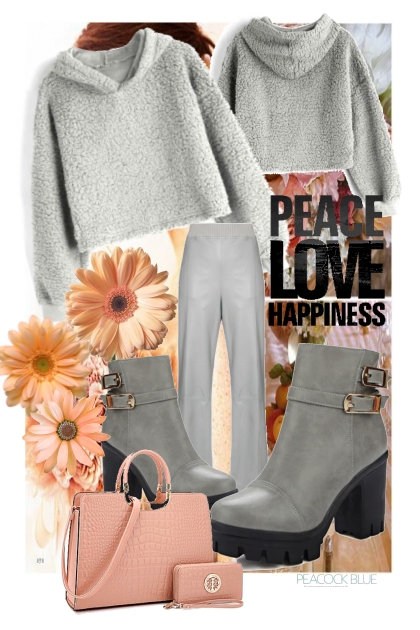 Peace in gray - Модное сочетание