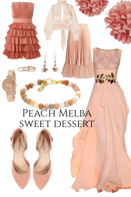 Peach Melba - Modekombination
