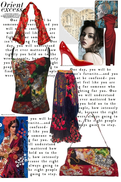 Colorful Orient - Combinazione di moda