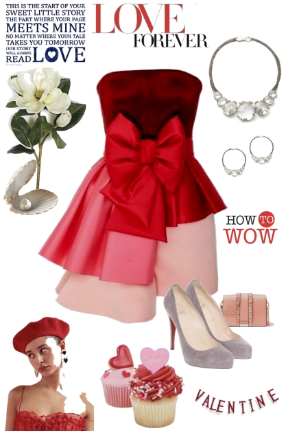Forever Red- Fashion set