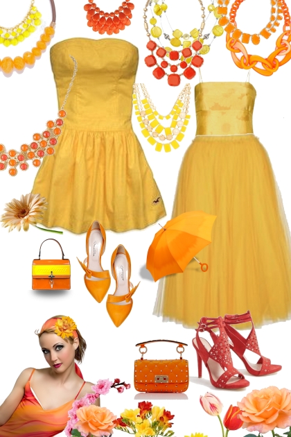 Yellow Spring - Модное сочетание