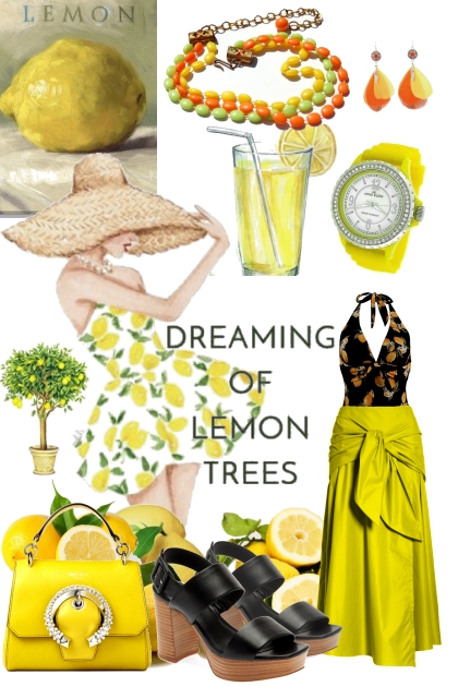 Lemon trees - Модное сочетание
