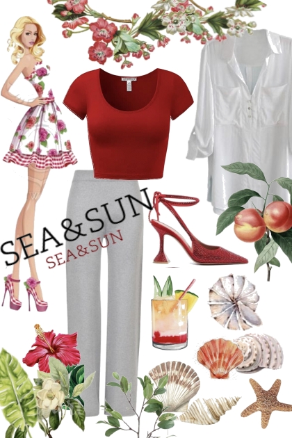 Sea and sun - Fashion set