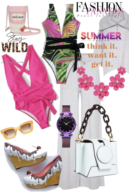 Stay wild in Summer - Модное сочетание