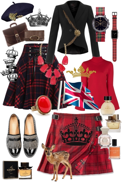 Royal - combinação de moda