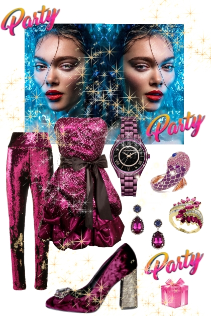 Glitter Party- Fashion set