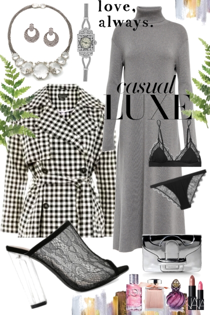 Always gray - combinação de moda