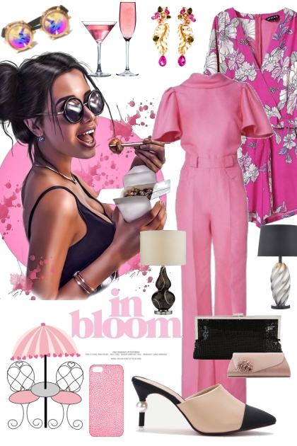 In pink Bloom - Modna kombinacija