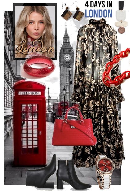 London- Combinazione di moda