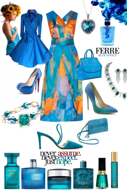 Blue Hope - Модное сочетание