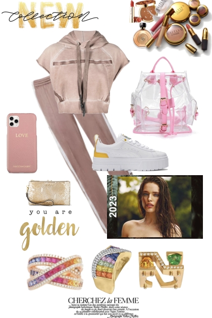 You are golden 2- Fashion set