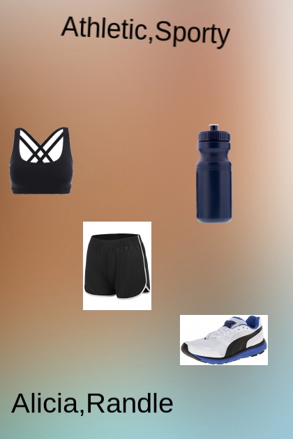 Athletic,Sporty- Fashion set