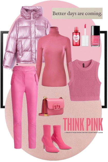 Pink set- Modekombination