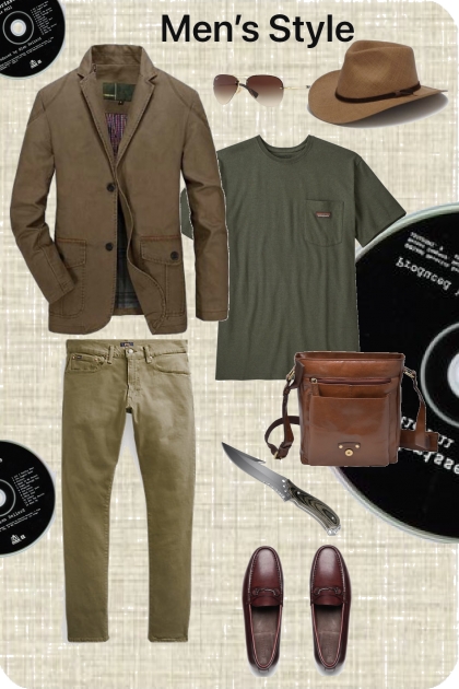 Men's business set- Modekombination