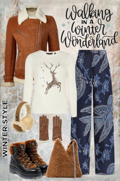 Winter style- combinação de moda