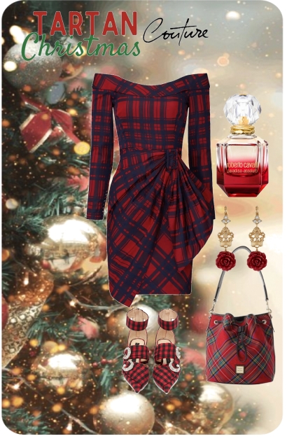 Tartan Christmas- Fashion set