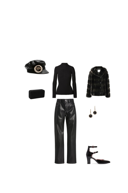 cat black- Fashion set