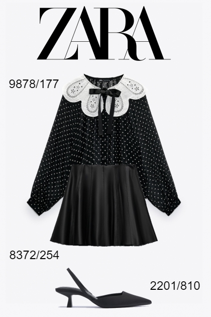 Zara Fall 2021 Look #6- Fashion set