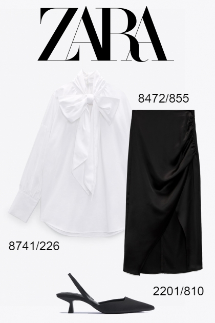Zara Fall 2021 Look #7- Модное сочетание