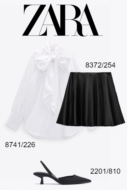 Zara Fall 2021 Look #9- Модное сочетание