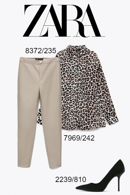 Zara Fall 2021 Look #15- Модное сочетание