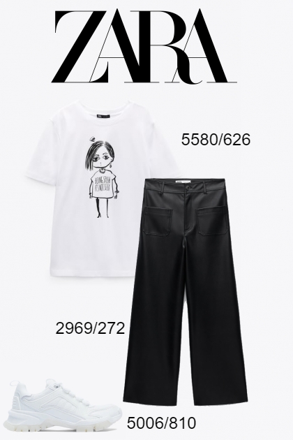 Zara Fall 2021 Look #19- コーディネート