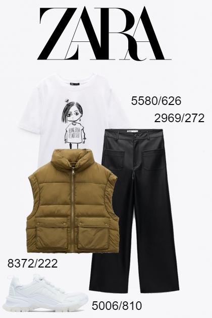 Zara Fall 2021 Look #20- Combinazione di moda