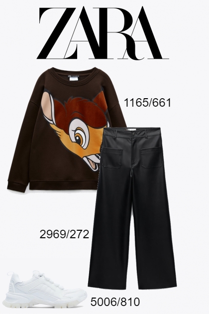 Zara Fall 2021 Look #21- combinação de moda