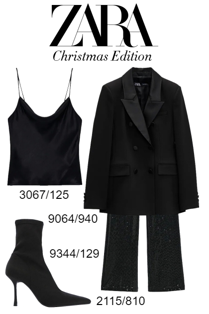 Zara Christmas Edition Look #4- Combinaciónde moda