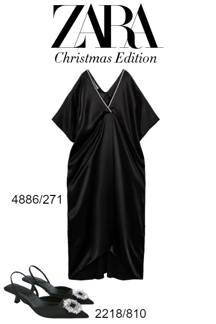 Zara Christmas Edition Look #7- combinação de moda