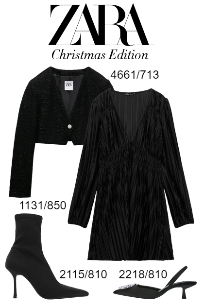 Zara Christmas Edition Look #13- Modna kombinacija