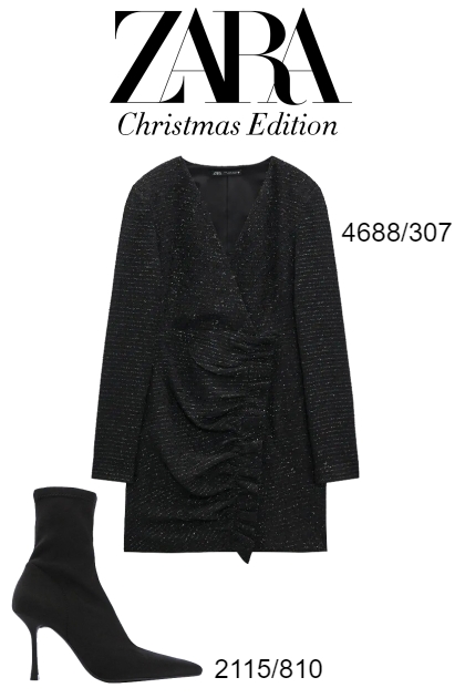 Zara Christmas Edition Look #14- Modna kombinacija