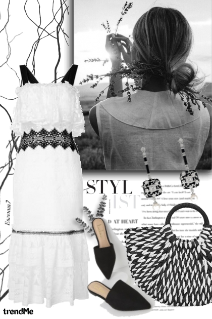 Black and white...- Modekombination