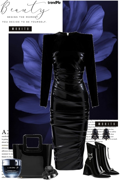 Black lacquer- Modekombination