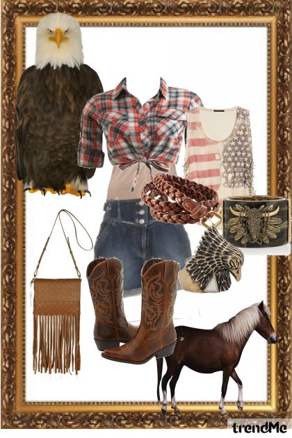american cowgirl- Fashion set