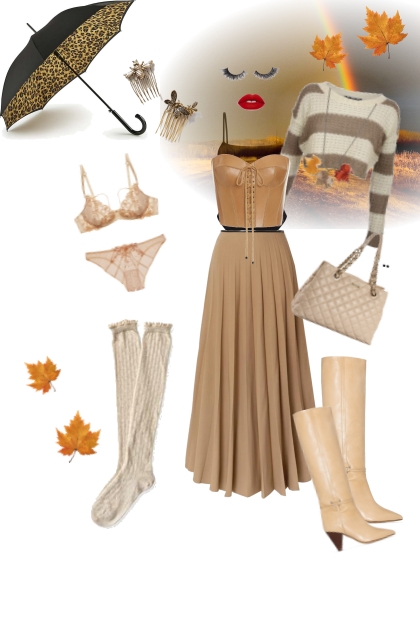 Autumn leaves- Fashion set
