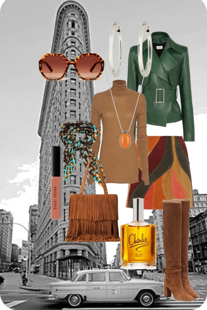 '70's New York Chic- Combinaciónde moda