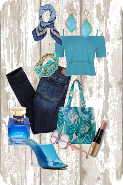 Blue Jean Baby- Модное сочетание