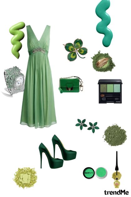Zeleno:)- Modna kombinacija