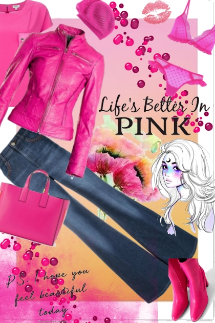 Pink- Fashion set