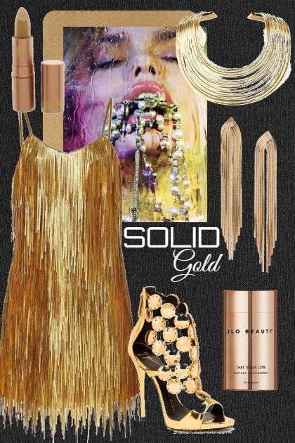 solid gold- Fashion set