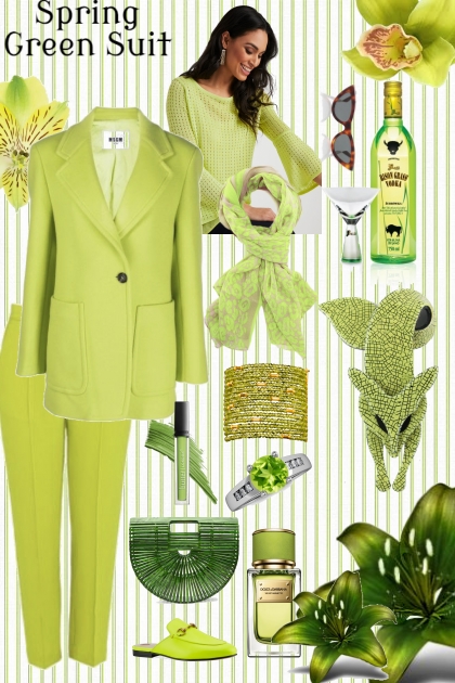Spring Green Suit