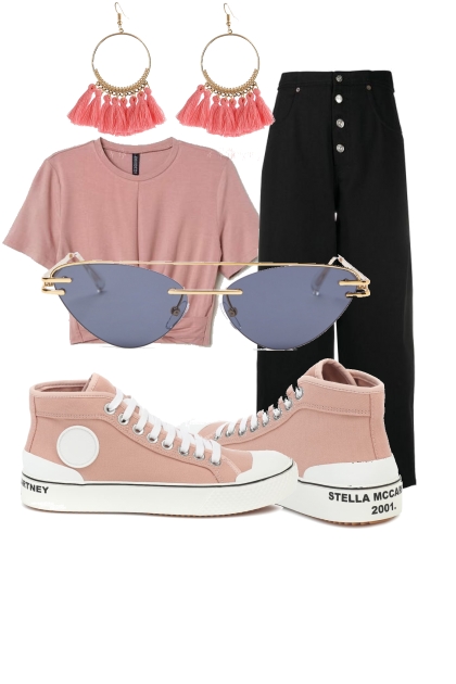 Pink and Blue- Fashion set