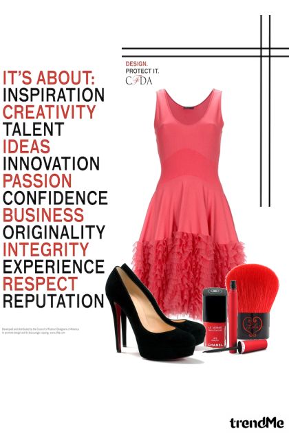 Red like a wine...- Fashion set