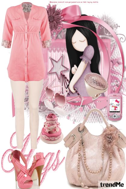 barbie pink- Modna kombinacija