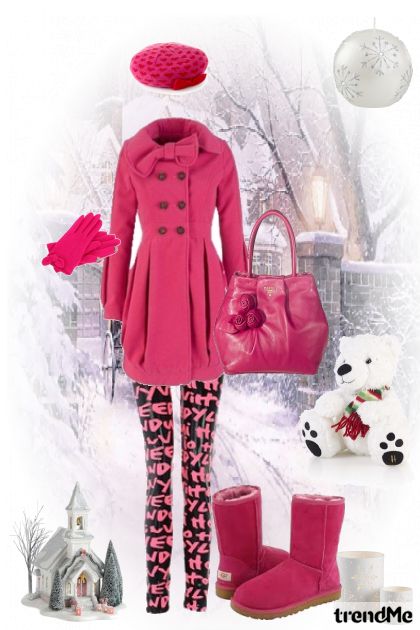 lovely pink for winter- Kreacja