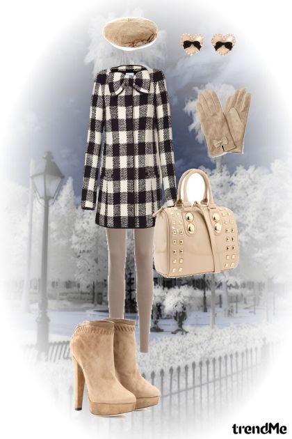 još jedna zimska kombinacija- Модное сочетание