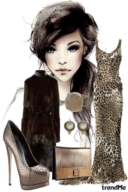 New Year in leopard- Fashion set