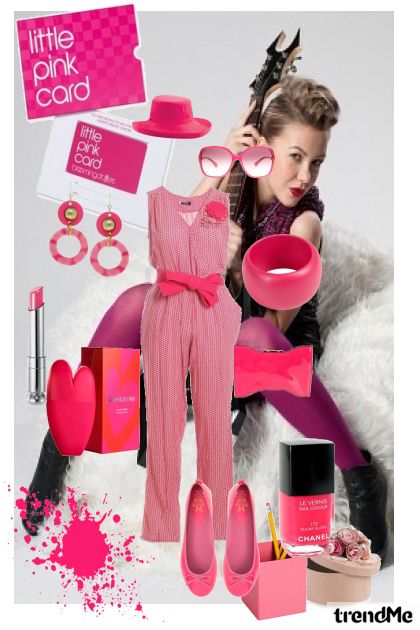 my pink world- Модное сочетание